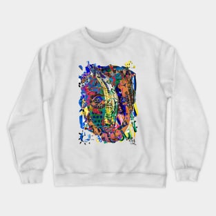 COLORFUL FACE Crewneck Sweatshirt